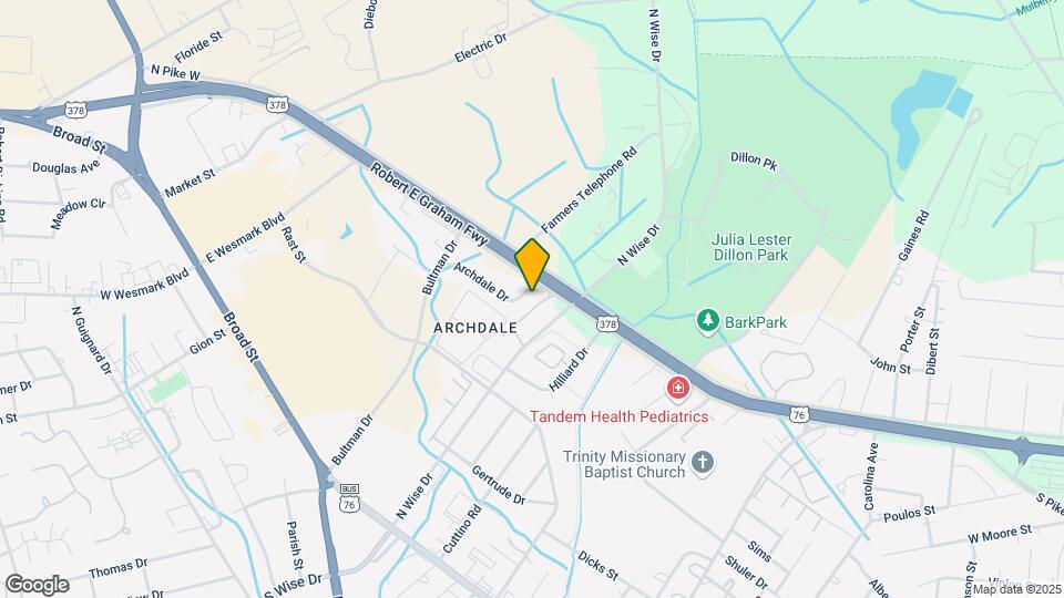610 Archdale Dr Map and Location Details