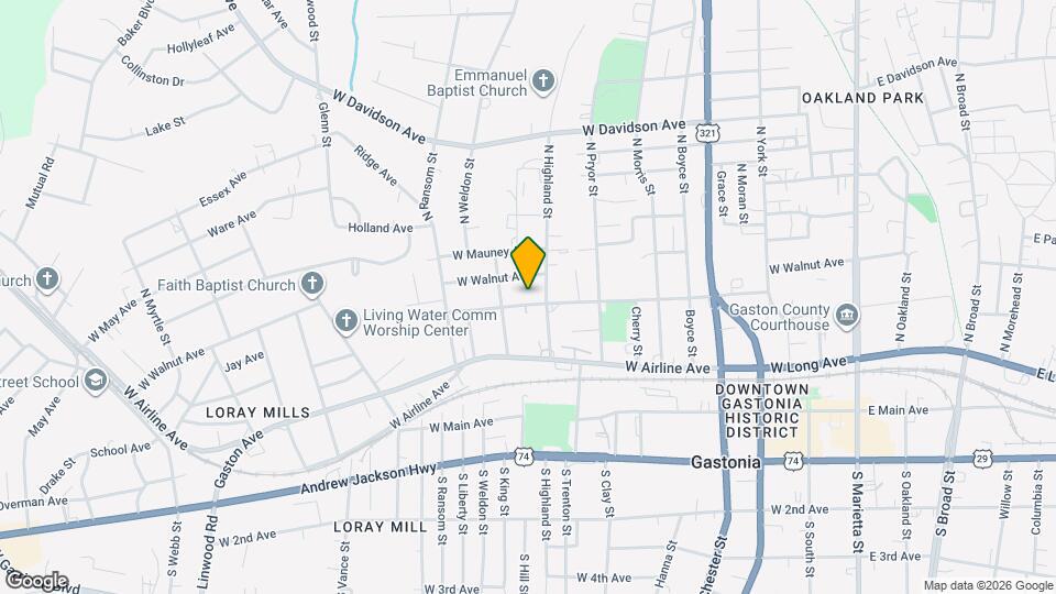 810 W Rankin Ave Mapa y Detalles de la Ubicación