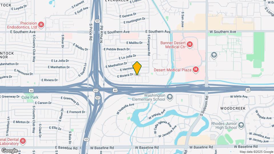 4024 S Allred Dr Map and Location Details