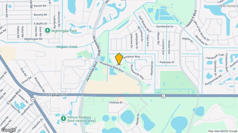 4200 Tennyson Way Map and Location Details