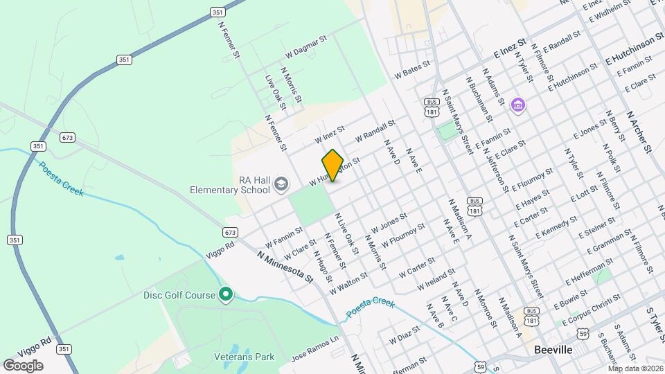 804 W Huntington St Map and Location Details