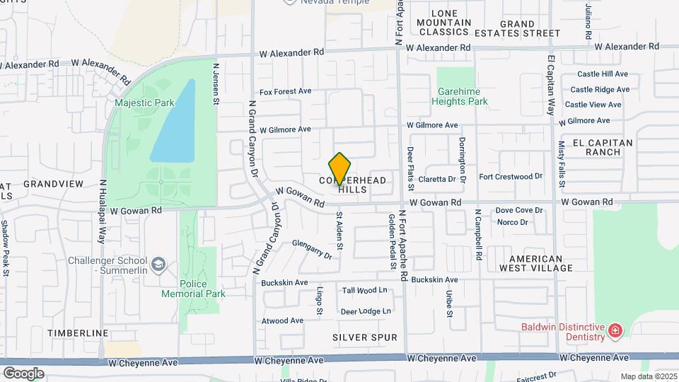 3621 Walnut Wood St Map and Location Details