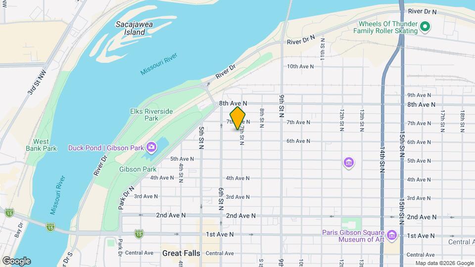 608 7th St N Map and Location Details
