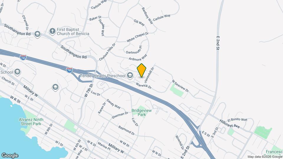 2131 Clearview Cir Map and Location Details