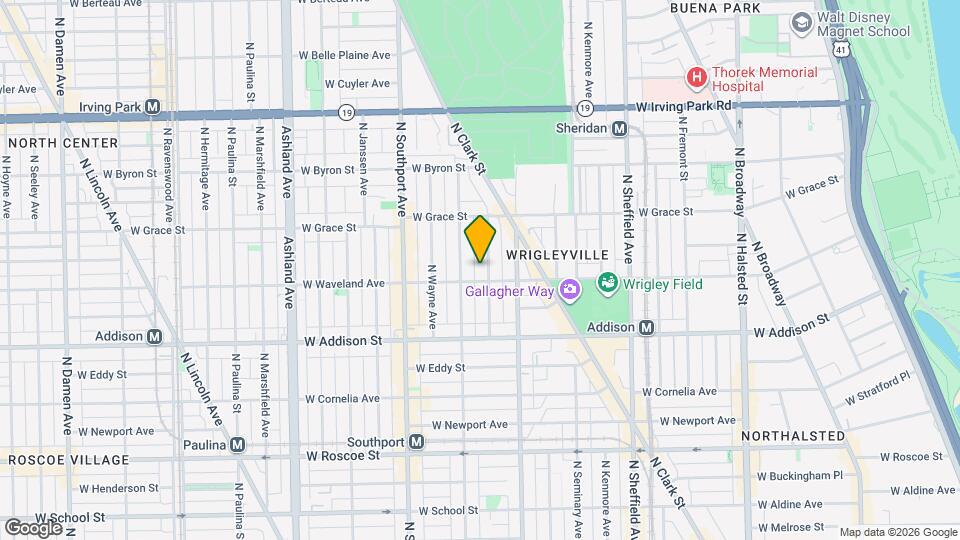 3710 N Magnolia Ave Map and Location Details