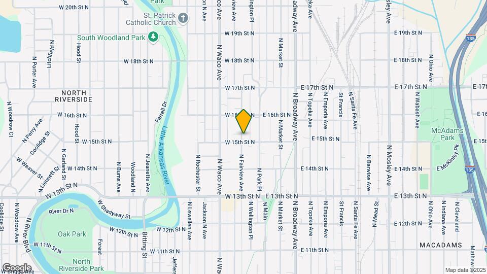 1604 N Fairview Ave Map and Location Details