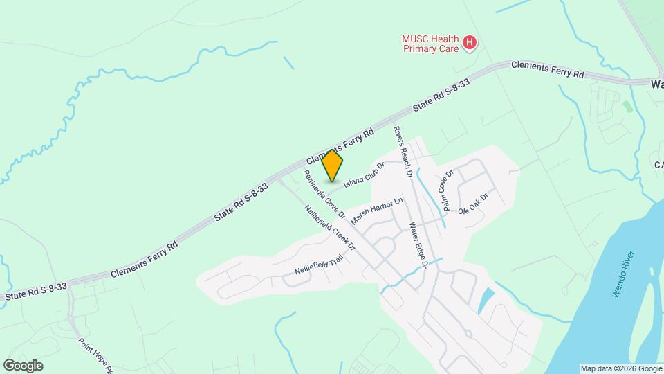 1116 Island Club Dr Map and Location Details