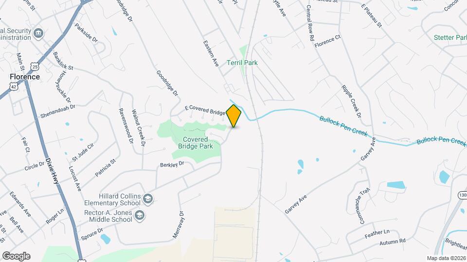 7762 E Covered Bridge Dr Map and Location Details