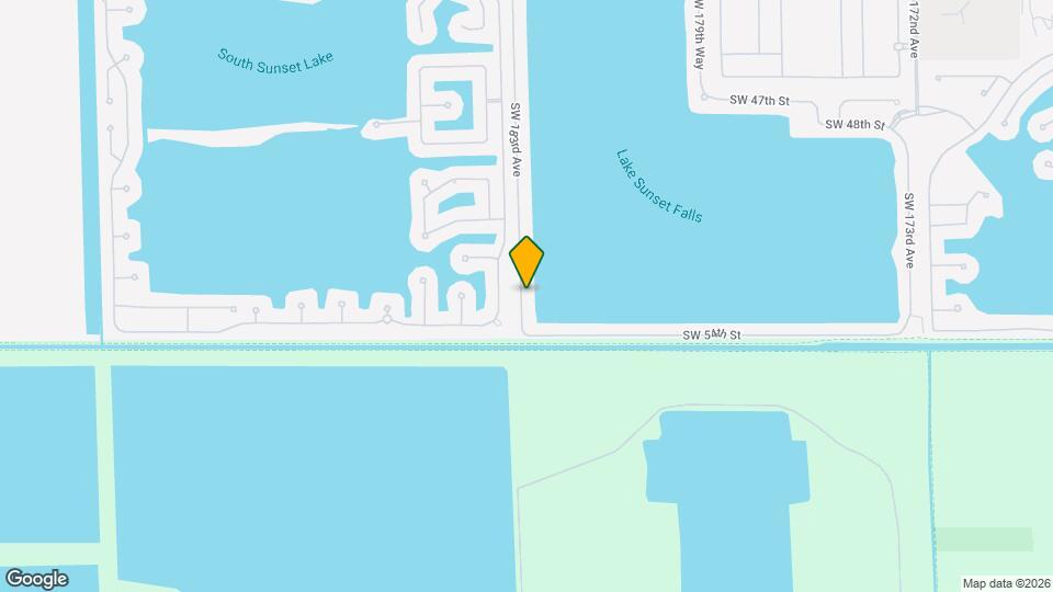 5297 SW 183rd Ave Mapa y Detalles de la Ubicación