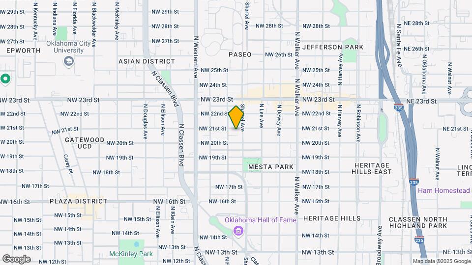 812 NW 21st St Mapa y Detalles de la Ubicación