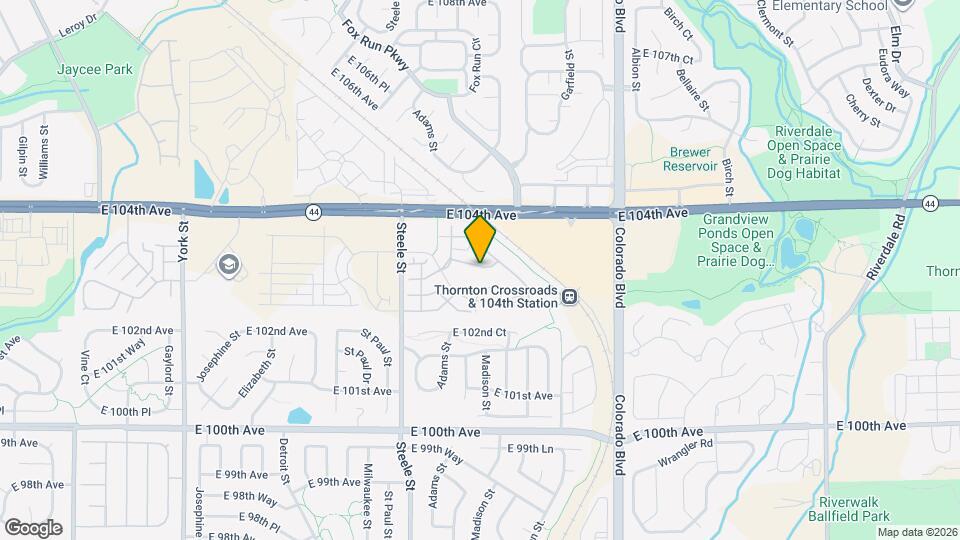 3262 E 103rd Dr Map and Location Details