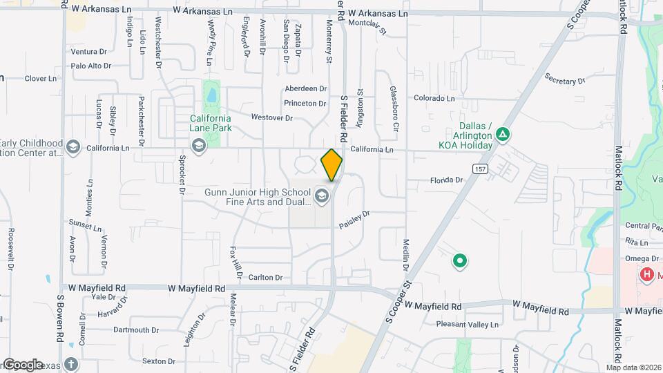 2912 S Fielder Rd Mapa y Detalles de la Ubicación