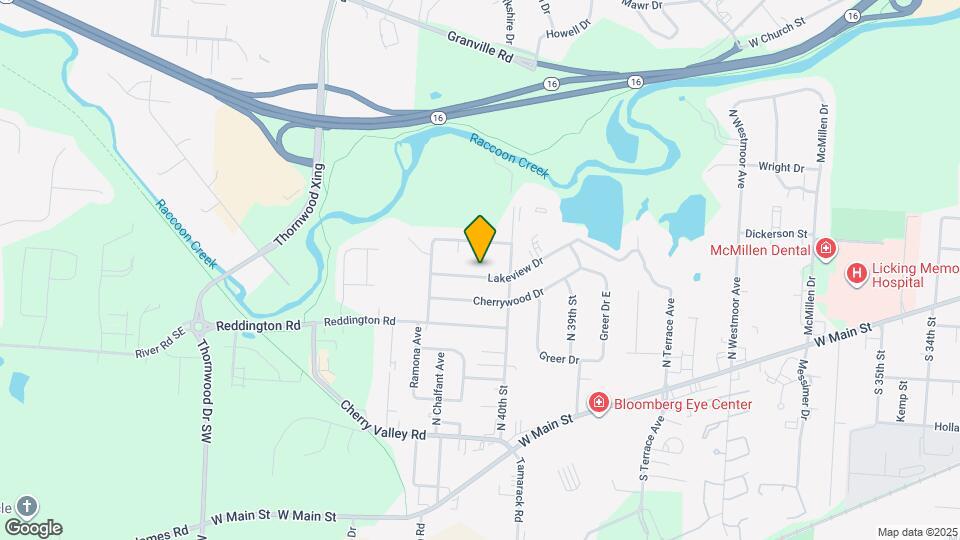 1812 Lakeview Dr Mapa y Detalles de la Ubicación