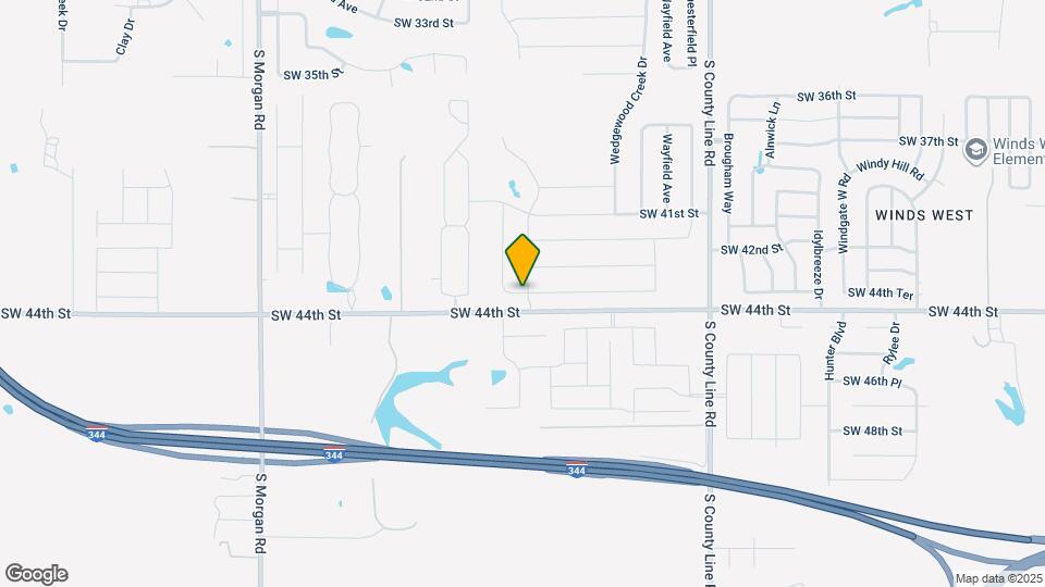 9404 SW 44th Terrace Map and Location Details