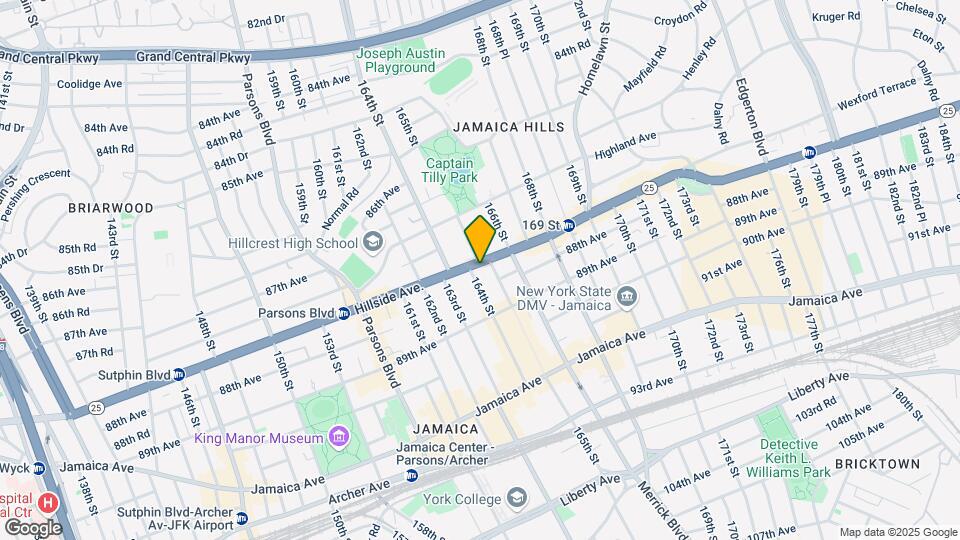164-30 Hillside Ave Mapa y Detalles de la Ubicación