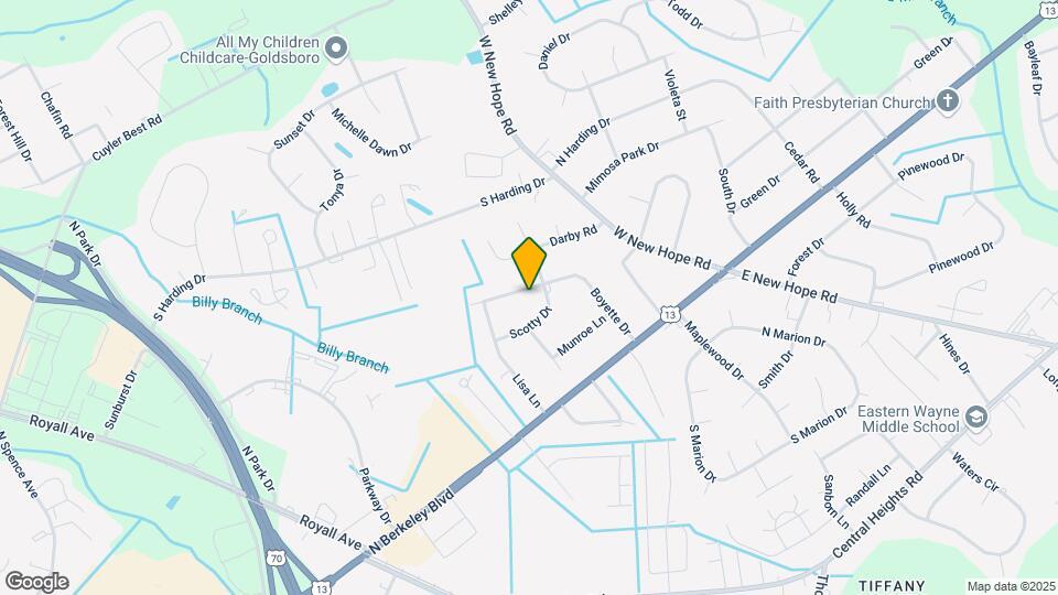 1508 Boyette Dr Map and Location Details