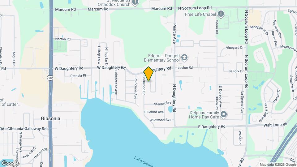 5829 Daughtery Downs Loop Map and Location Details