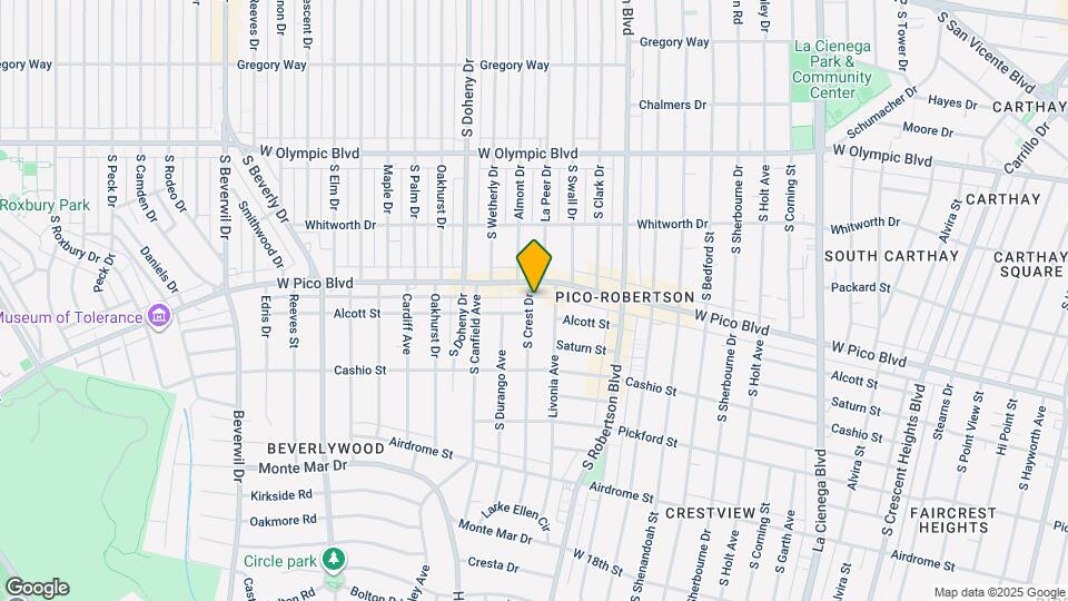 1416 S Crest Dr, Unit 1416 Map and Location Details