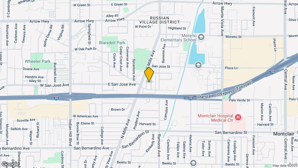9414 Pradera Ave Map and Location Details