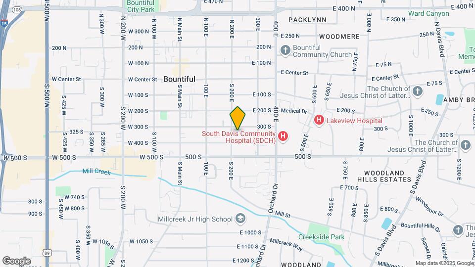 335 South 200 East, Unit 2 Map and Location Details