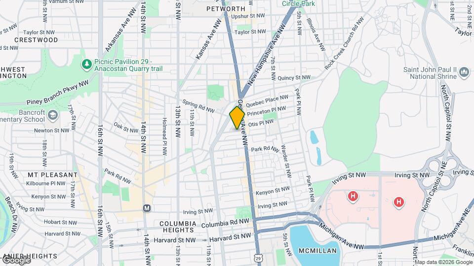 810 Otis Pl NW Map and Location Details