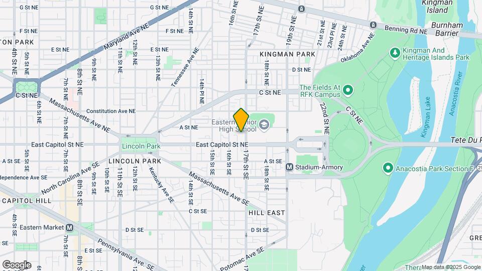 12-20 17th St NE Map and Location Details