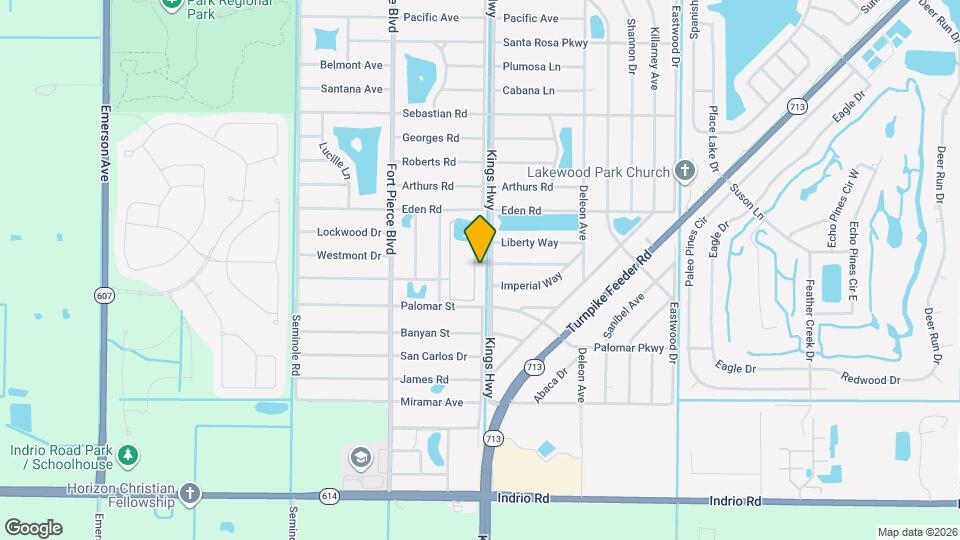 5250 Oakland Lake Cir Map and Location Details