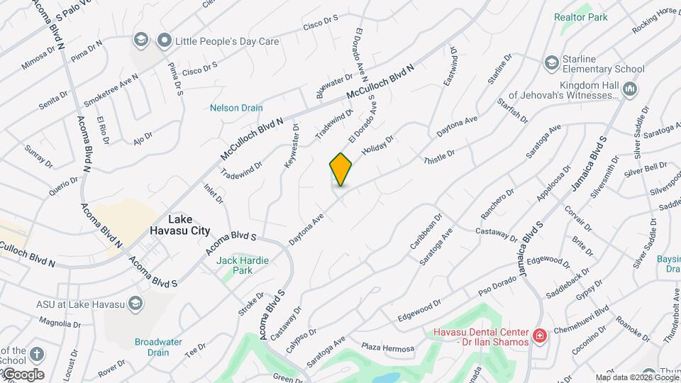 2665 Daytona Ave Map and Location Details
