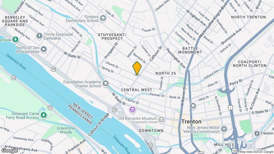 311 Calhoun St Map and Location Details