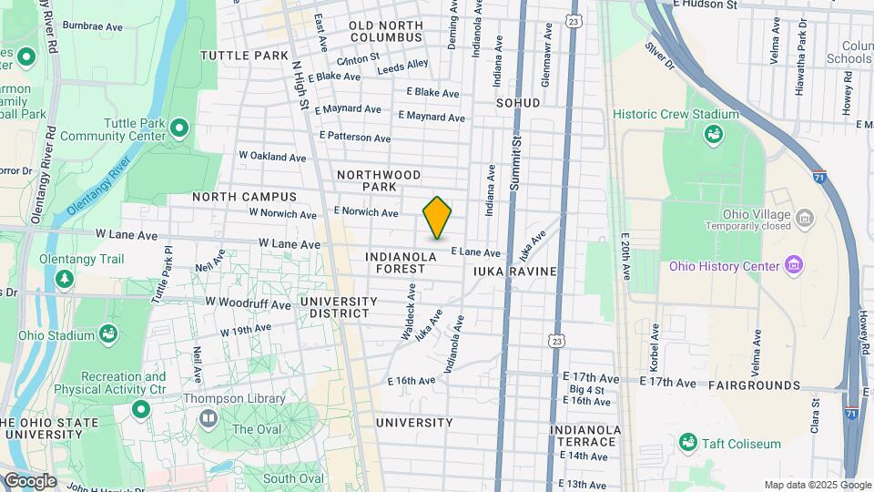 182 E Lane Ave Mapa y Detalles de la Ubicación