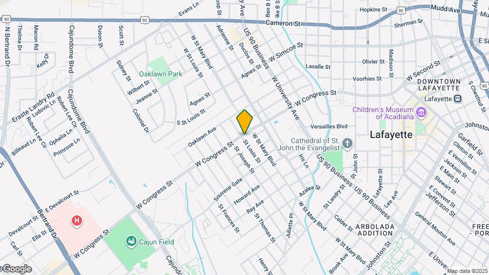 768 St Louis St Map and Location Details