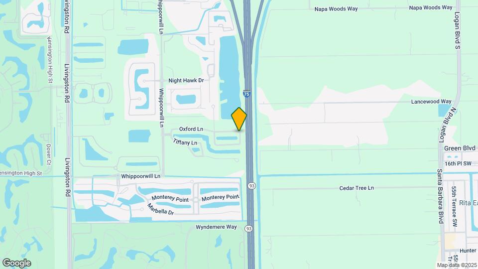 875 Hampton Cir Mapa y Detalles de la Ubicación