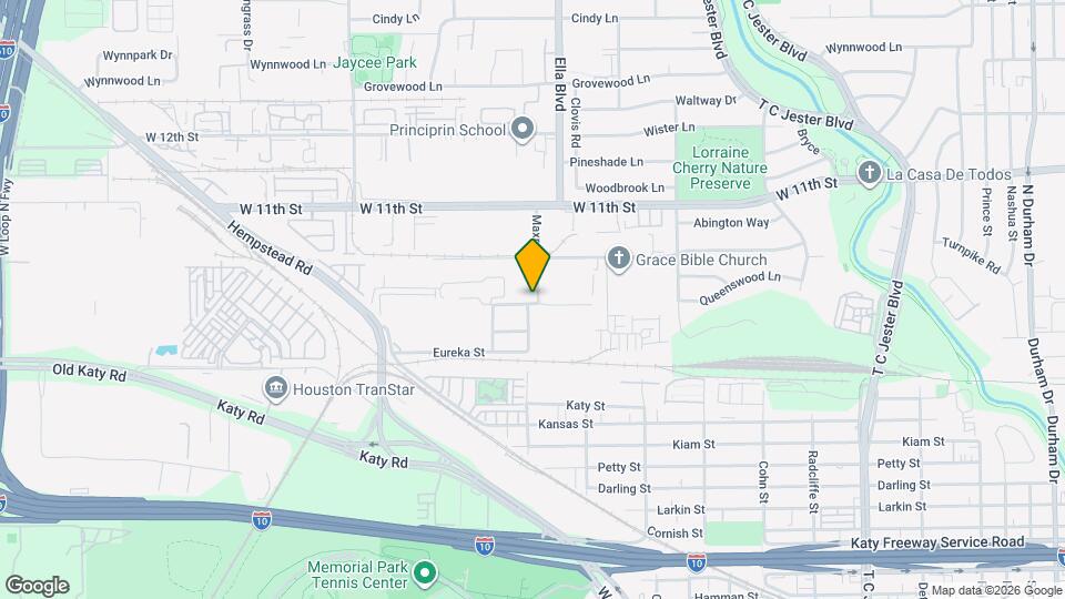 6606 Toledo St Map and Location Details