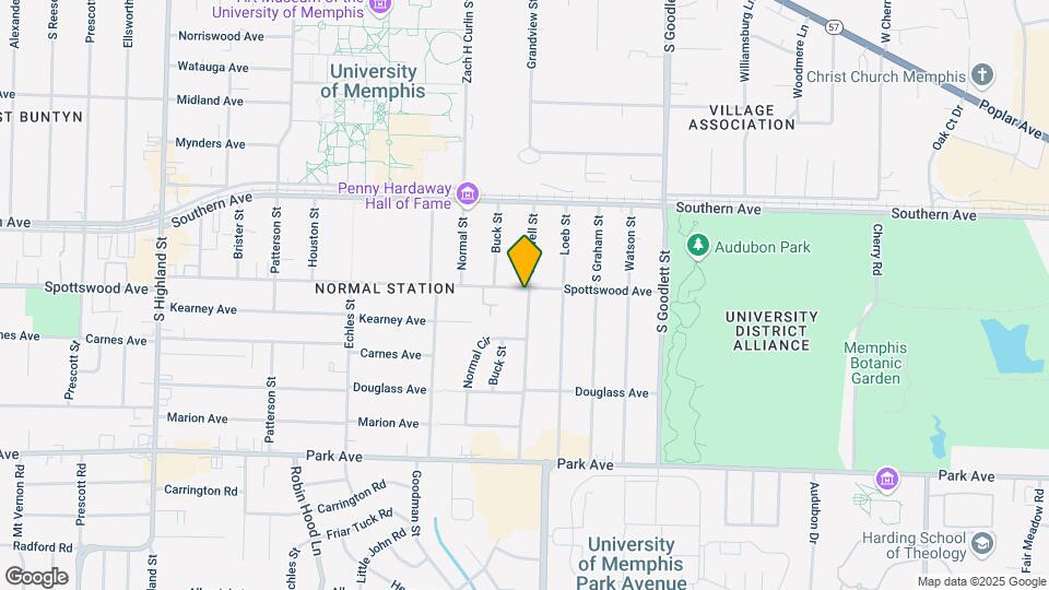3923 Spottswood Ave Map and Location Details