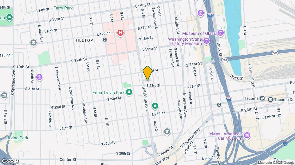 709 S 23rd St Map and Location Details