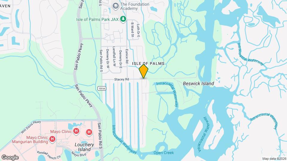 4105 Seabreeze Dr Map and Location Details