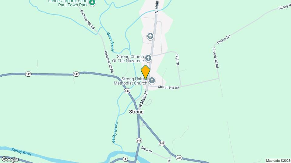 50 N Main St Mapa y Detalles de la Ubicación