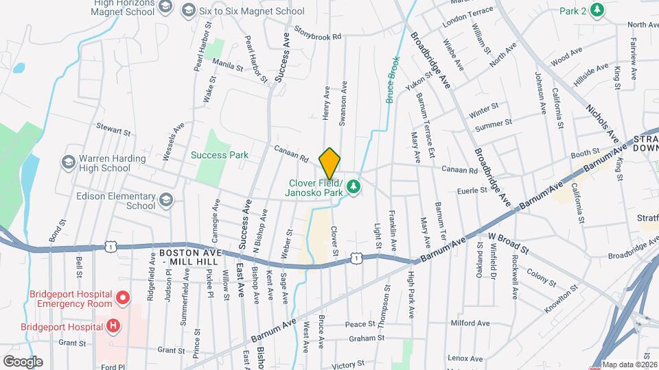 257 Clover St, Unit 2nd Floor Mapa y Detalles de la Ubicación