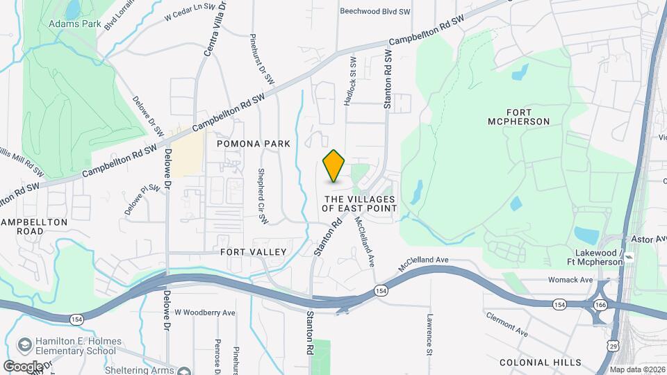 2889 Bayrose Cir Map and Location Details