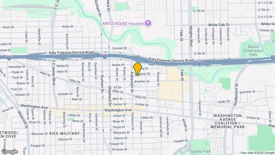 4427 Eigel St Map and Location Details