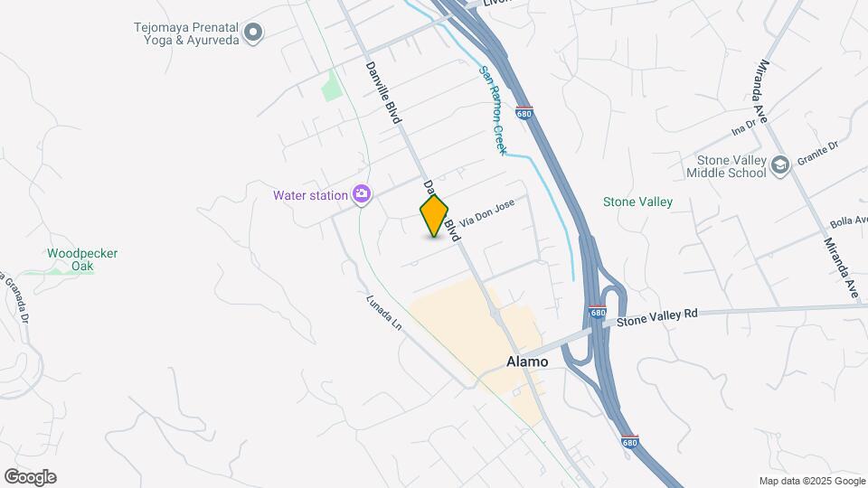 1536 Alamo Way Map and Location Details