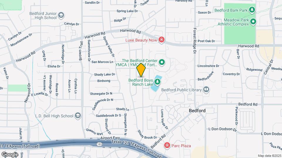 2317 Shady Grove Dr Map and Location Details