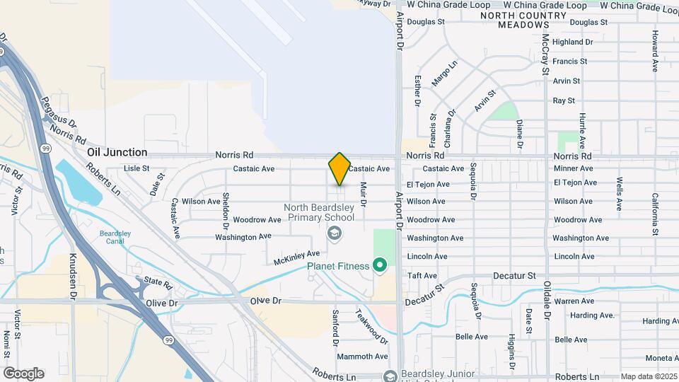 1017 El Tejon Ave Map and Location Details