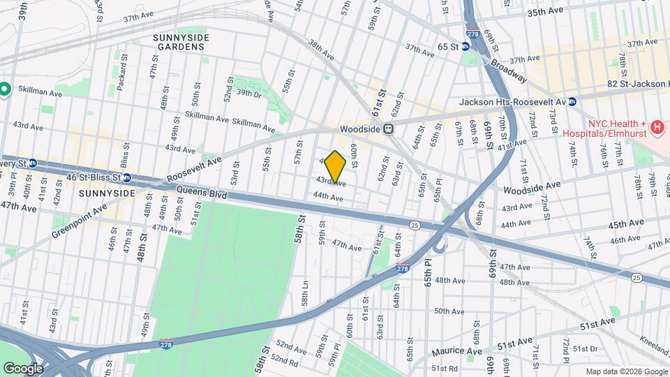 5842 43rd Ave Map and Location Details