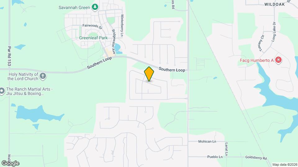 265 Evangeline Creek Dr Map and Location Details