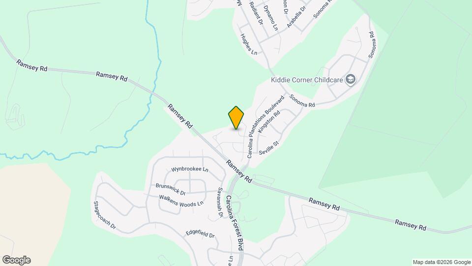 107 Glen Cannon Drive Map and Location Details