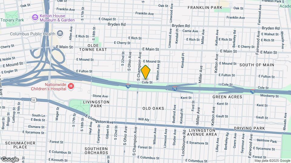 1116-1122 Cole St Mapa y Detalles de la Ubicación