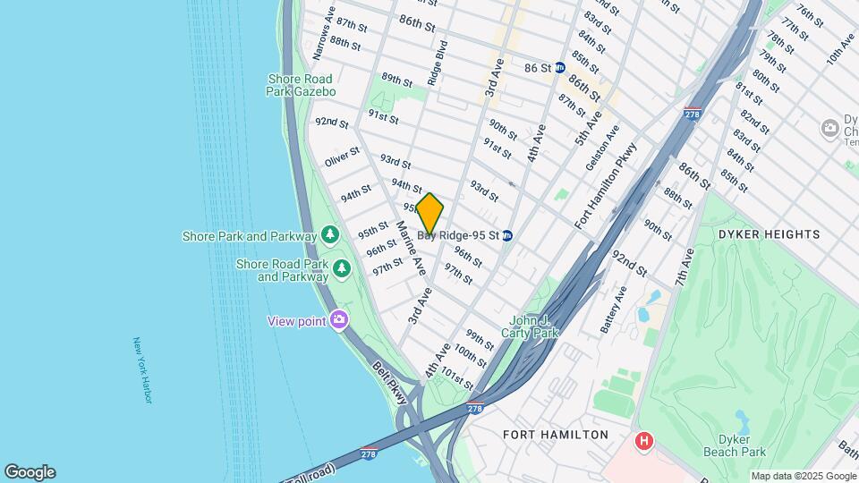 244 96th St Mapa y Detalles de la Ubicación