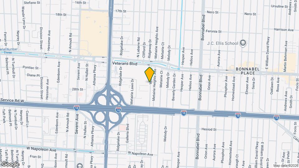 2716 Whitney Pl, Unit 425 Map and Location Details