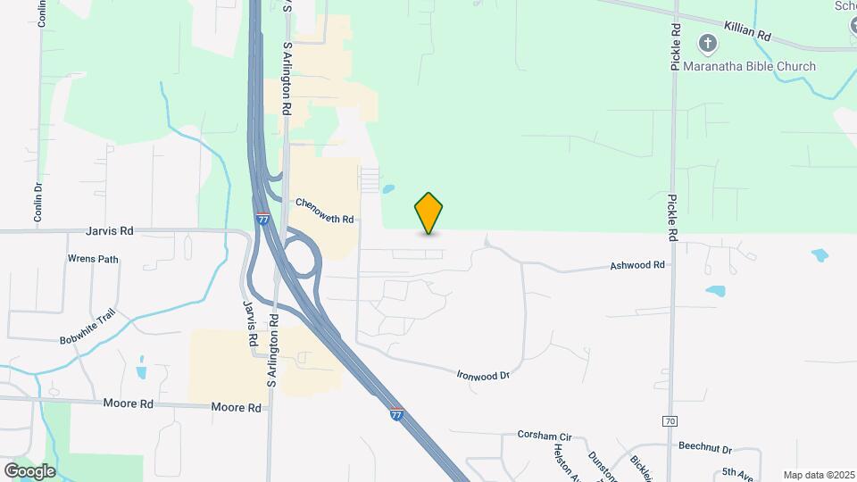 2947 Chenoweth Rd Map and Location Details